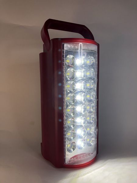 Переносний акумуляторний ліхтар Almina світлодіодний з повербанком 24 LED 2606L-kk0758 фото