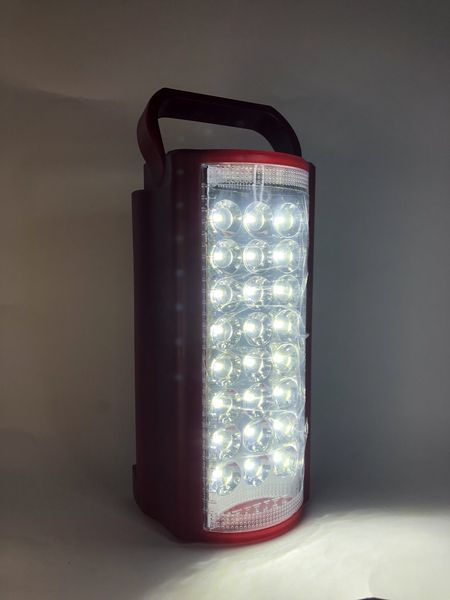 Переносний акумуляторний ліхтар Almina світлодіодний з повербанком 24 LED 2606L-kk0758 фото