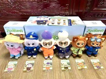 М'які іграшки &laquo;Зотопія&raquo; (Zootopia), сюрприз-бокс WC2024 фото