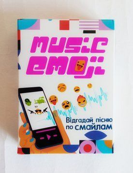 Настільна гра "Music emoji" Strateg 30249-kk0328 фото