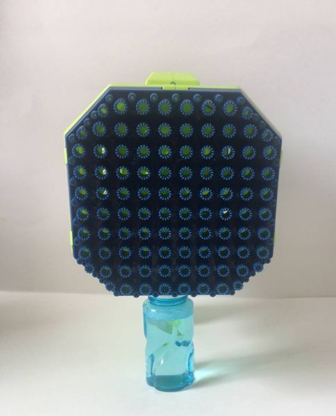 Пістолет мильних бульбашок Electric Bubble machine зелений 132 отвори KB1141-kk0599 фото