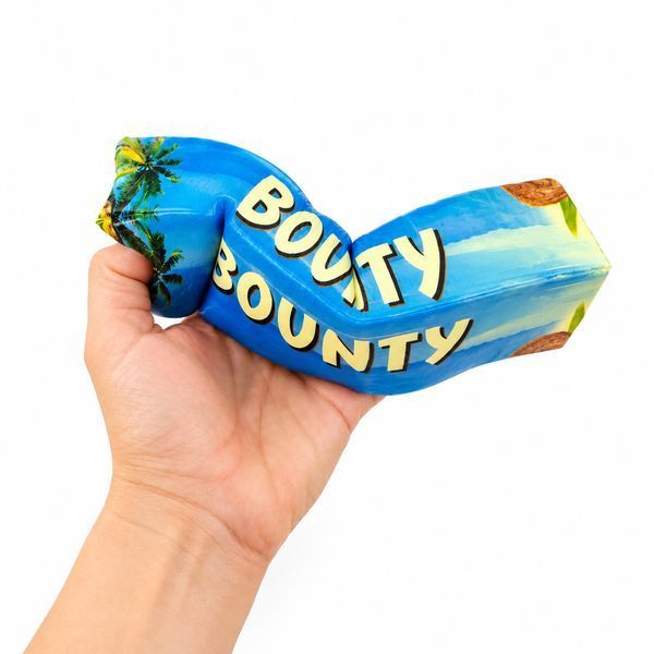 Іграшка-антистрес &laquo;Сквіш&raquo; масло BOUNTY велике ,22 см 1522 фото
