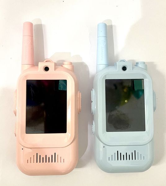 Відео-рації з екраном і відеочатом для дітей &mdash; HD Video Walkie Talkies (рожевий + блакитний) 16116-kk1144 фото