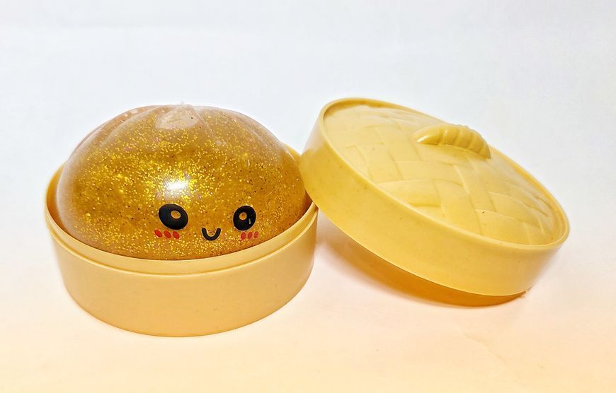 Антистрес глиттер (сквиш) &ldquo;Dumpling&rdquo;, пельмень, 8 см 1516-kk1198 фото