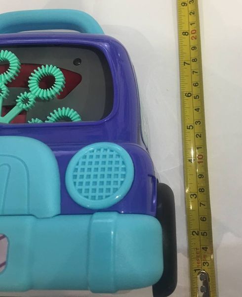 Пістолет мильних бульбашок Mini car bubble синя KB1285-kk0608 фото