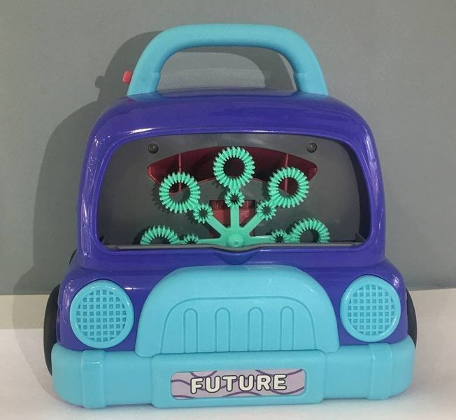 Пістолет мильних бульбашок Mini car bubble синя KB1285-kk0608 фото