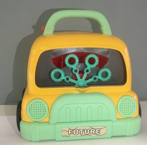 Пистолет мыльных пузырей Mini car bubble жёлтая KB1285-kk0609 фото