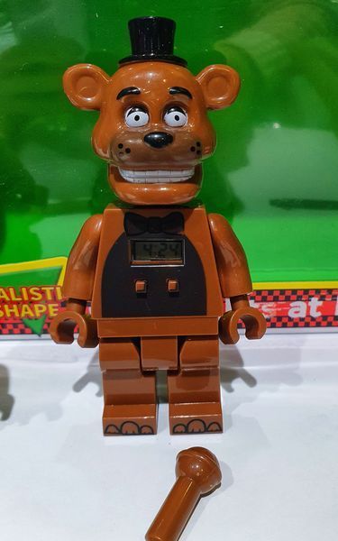 Набор фигурок FNAF Аниматроники 4 шт с электронными часами HG-3305 фото