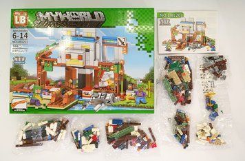 Конструктор Майнкрафт Minecraft 444 деталі LB1201 фото