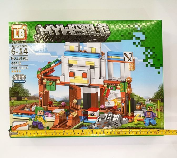 Конструктор Майнкрафт Minecraft 444 деталі LB1201 фото