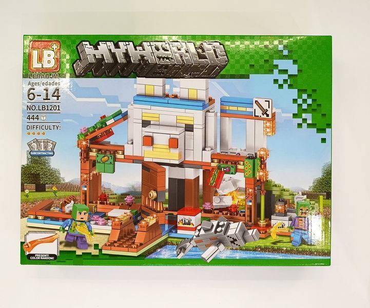 Конструктор Майнкрафт Minecraft 444 деталі LB1201 фото