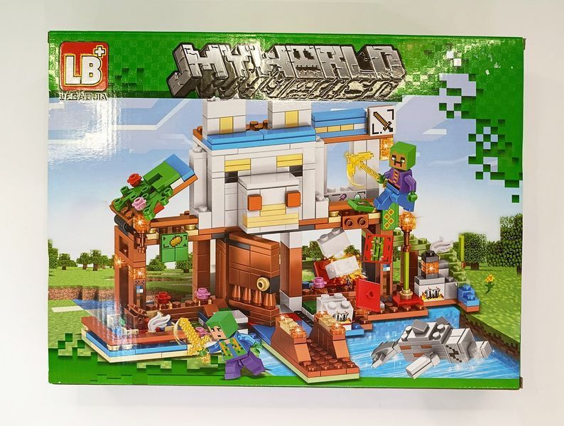 Конструктор Майнкрафт Minecraft 444 деталі LB1201 фото