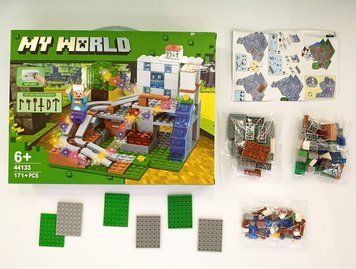 Конструктор Майнкрафт Minecraft 171 деталь 44133-kk1105 фото