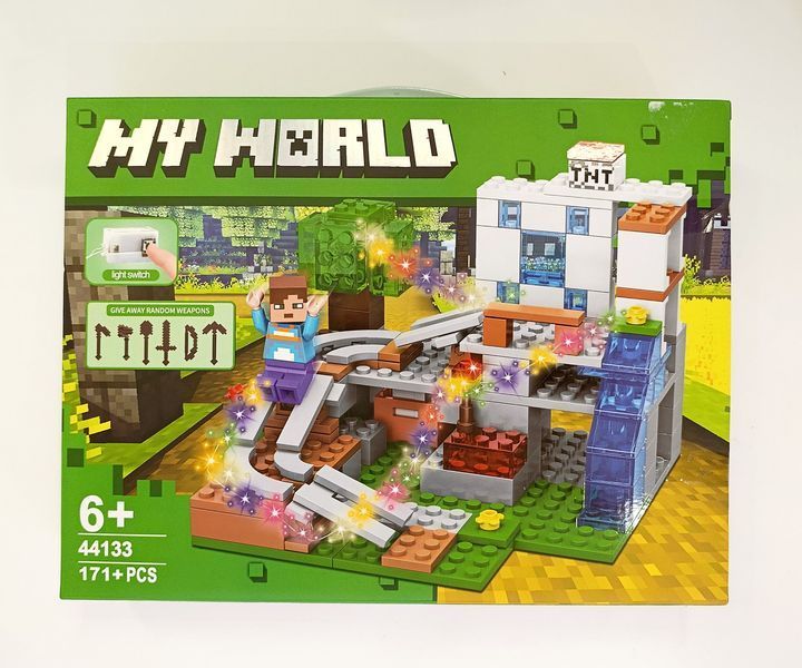Конструктор Майнкрафт Minecraft 171 деталь 44133-kk1105 фото