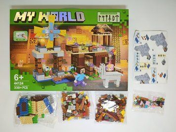 Конструктор Майнкрафт Minecraft 330 деталей 44124-kk1106 фото