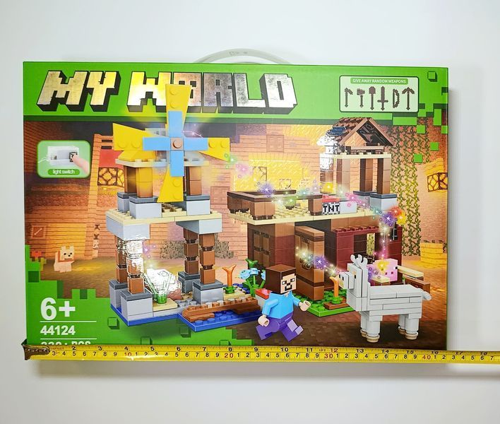 Конструктор Майнкрафт Minecraft 330 деталей 44124-kk1106 фото