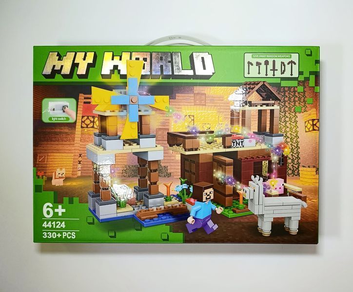 Конструктор Майнкрафт Minecraft 330 деталей 44124-kk1106 фото