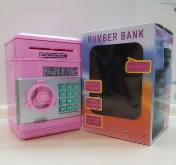 Рожевий електронний сейф-копилка 9976136-kk0474 фото