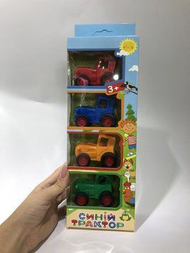 Игровой набор &ldquo;Синий трактор&rdquo; 4в1 49486-kk0657 фото