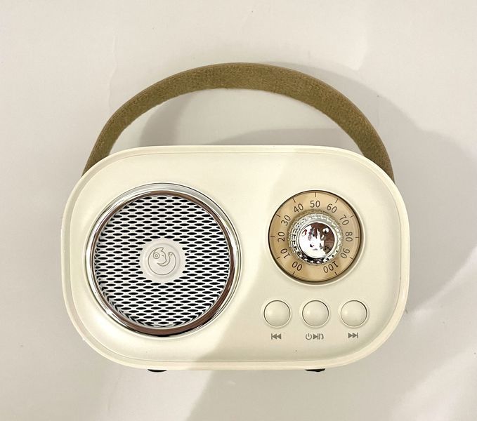 Bluetooth караоке-система Retro (біла) k-15-kk1164 фото