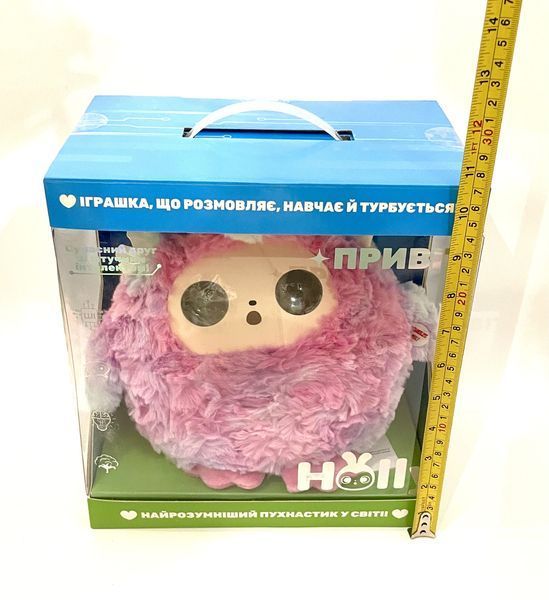 Интерактивная игрушка Holly с искусственным интеллектом розовая с ушками H-19227-kk1181 фото