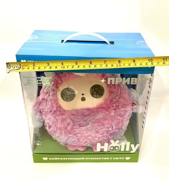 Интерактивная игрушка Holly с искусственным интеллектом розовая с ушками H-19227-kk1181 фото