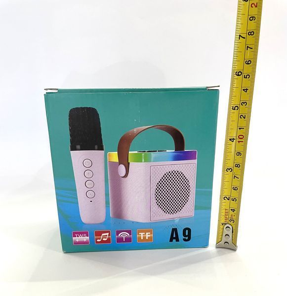 Караоке + Bluetooth Колонка + 2 Бездротові Мікрофони K12-kk1131 фото